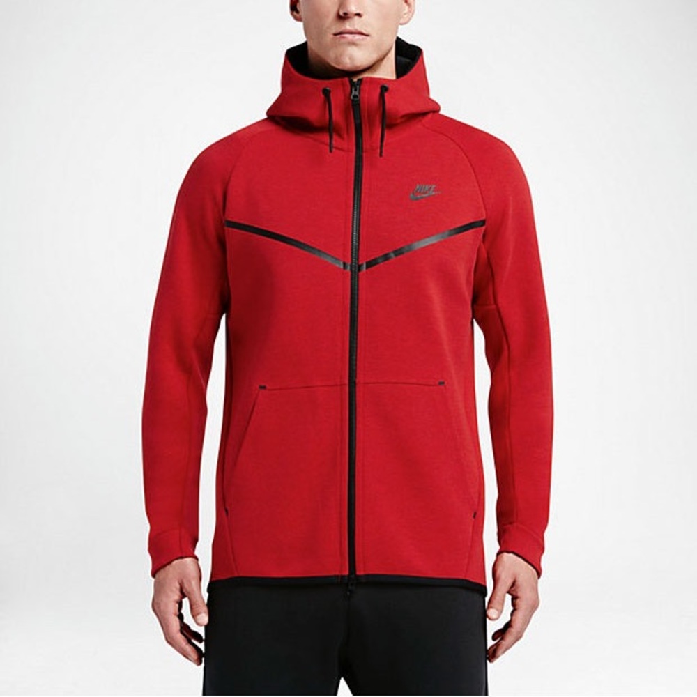 Nike Men's Techfleece red size small